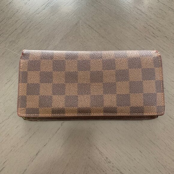2009 authentic Louis Vuitton Brazza wallet - poor corners - Picture 1 of 16